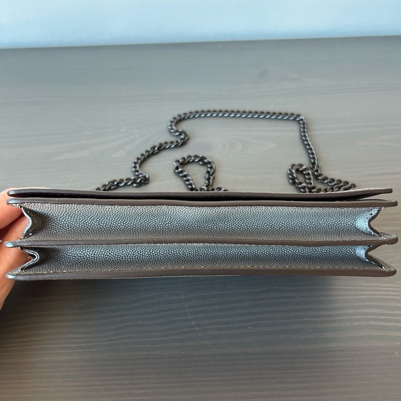 COACH Gray Leather Crossbody - Picture 8 of 12